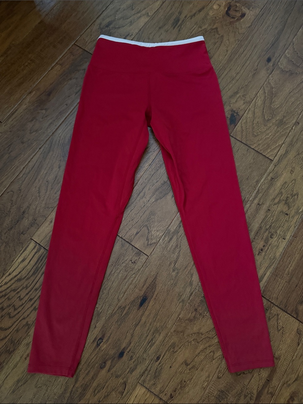 Red Athletic Leggings